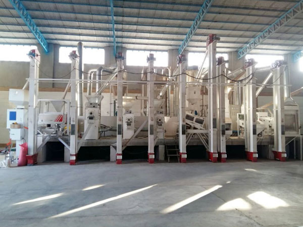 80 TPD rice mill factory machines overview