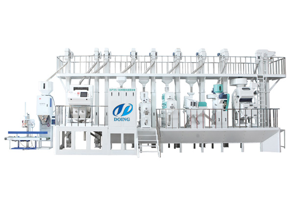 Big automatic rice mill plant