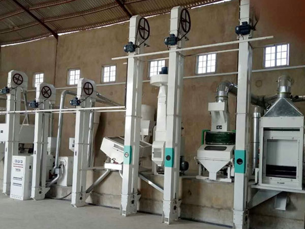 complete rice mill