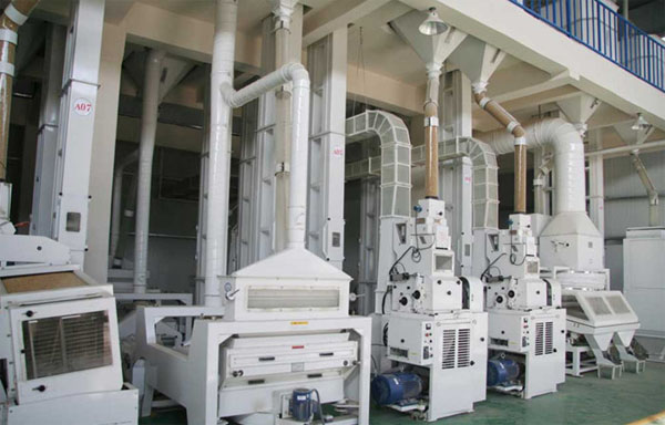 rice mill machines