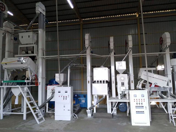 100T/D processing capacity rice processing plant of Jiangsu customer,China