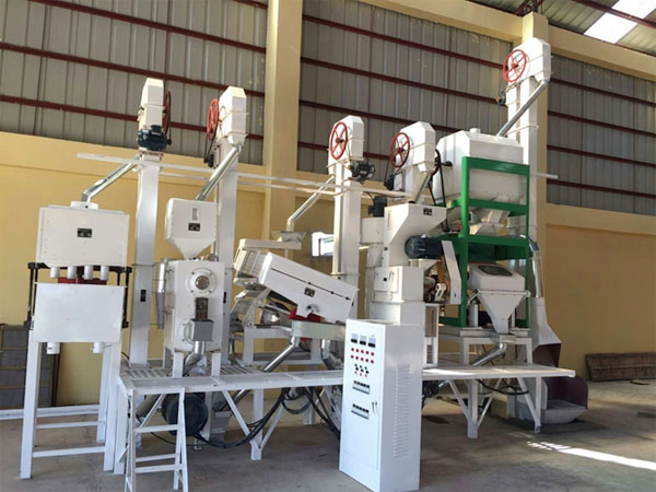 100T/D complete rice milling equipment completed delivered to Jiangsu province,China